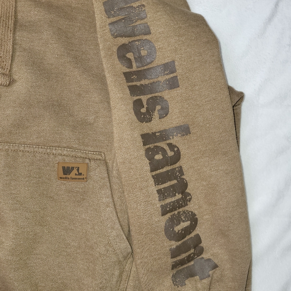 Wells Lamont Workwear Hoodie Men's Size Medium Horses Equestrian Stable - Picture 5 of 9